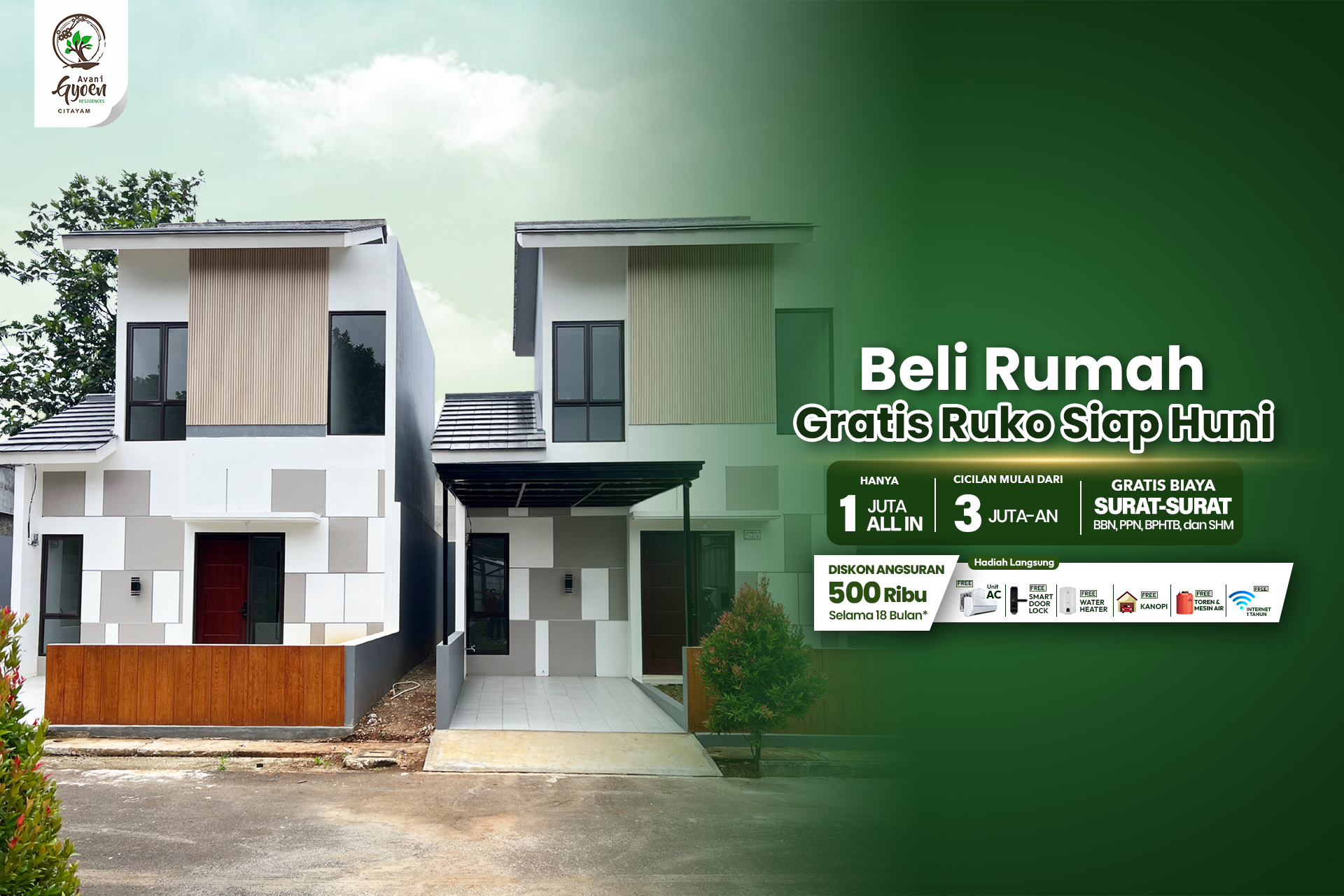 Promo Akhir Tahun di Avani Gyoen Residences!